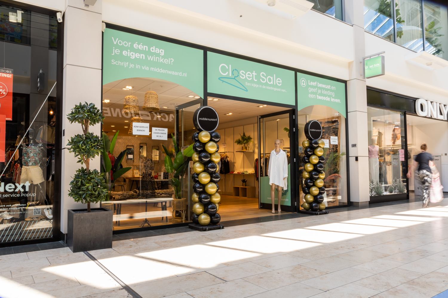 closet sale middenwaard